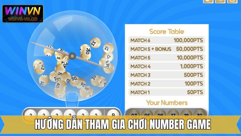 Number Game Winvn - Giải Trí Đỉnh Cao, Trúng Thưởng Hấp Dẫn 4 Hướng dẫn đầy đủ cách chơi Number ở nhà cái