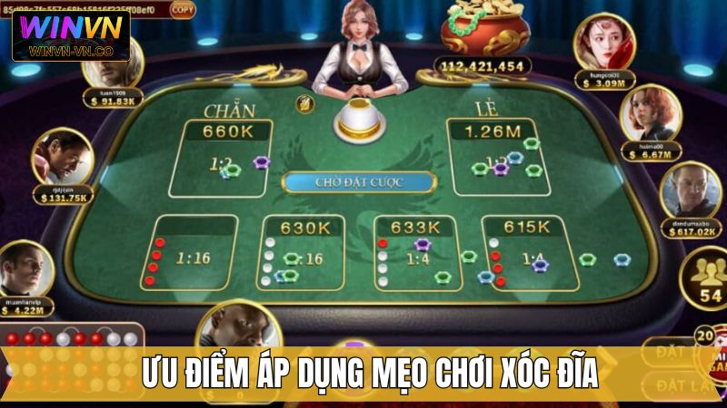 Sự hữu ích của mẹo chơi xóc đĩa online